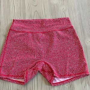 Buff bunny collection legacy Stretch High-Waist Shorts red/ white size XL